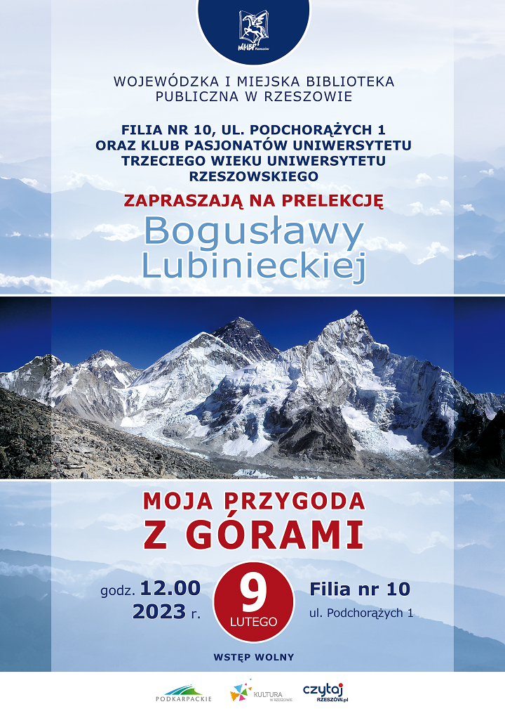 Ośnieżone szczyty g&oacute;rskie