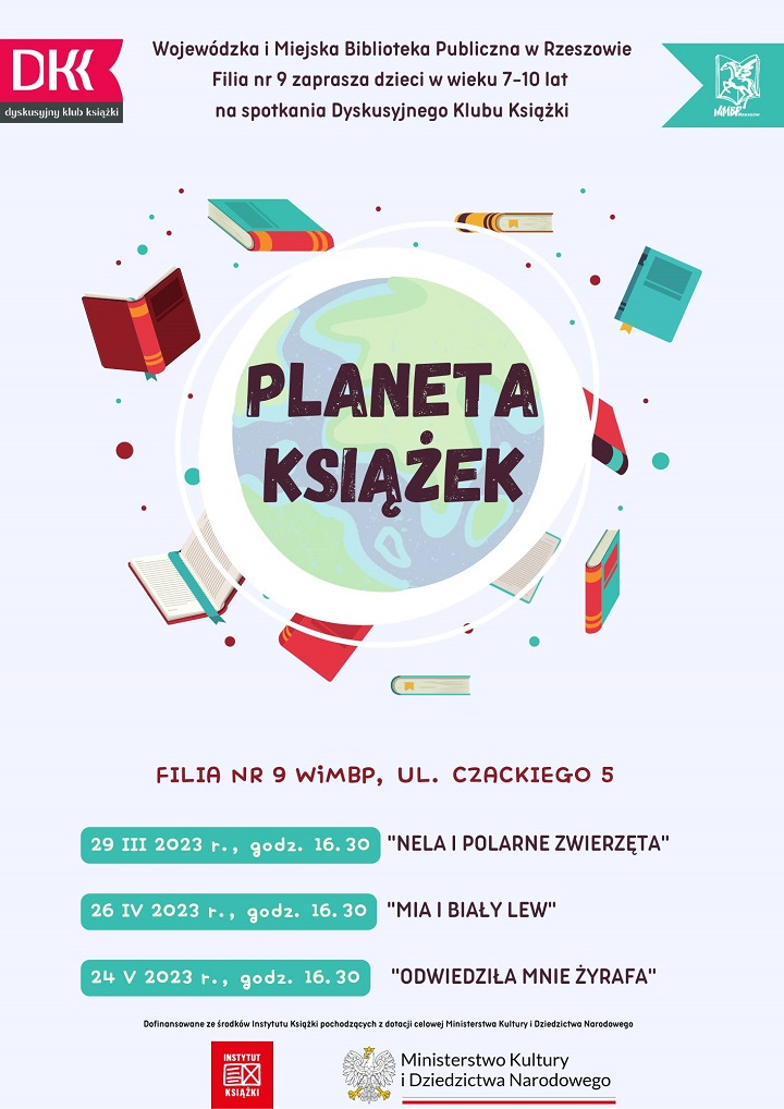 Planeta Ziemia wokół której krążą książki