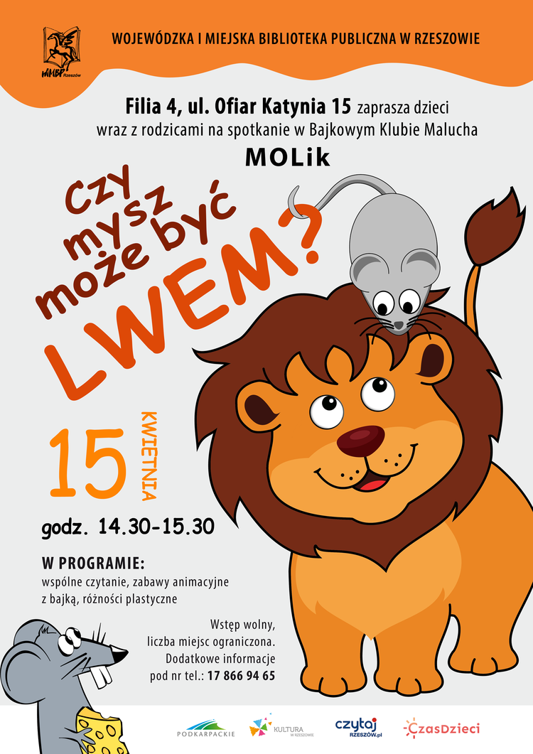 Grafika_promująca_spotkanie_dla_dzieci_I_Czy_mysz_może_być_lwem_wynik