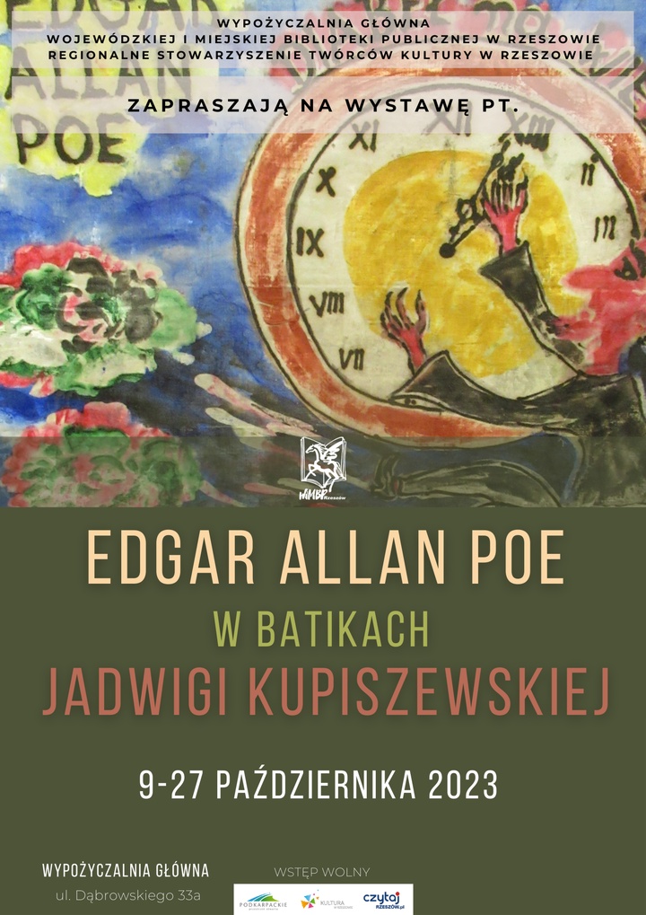 Obraz na nim postać ustawiająca godzinę na zegarze