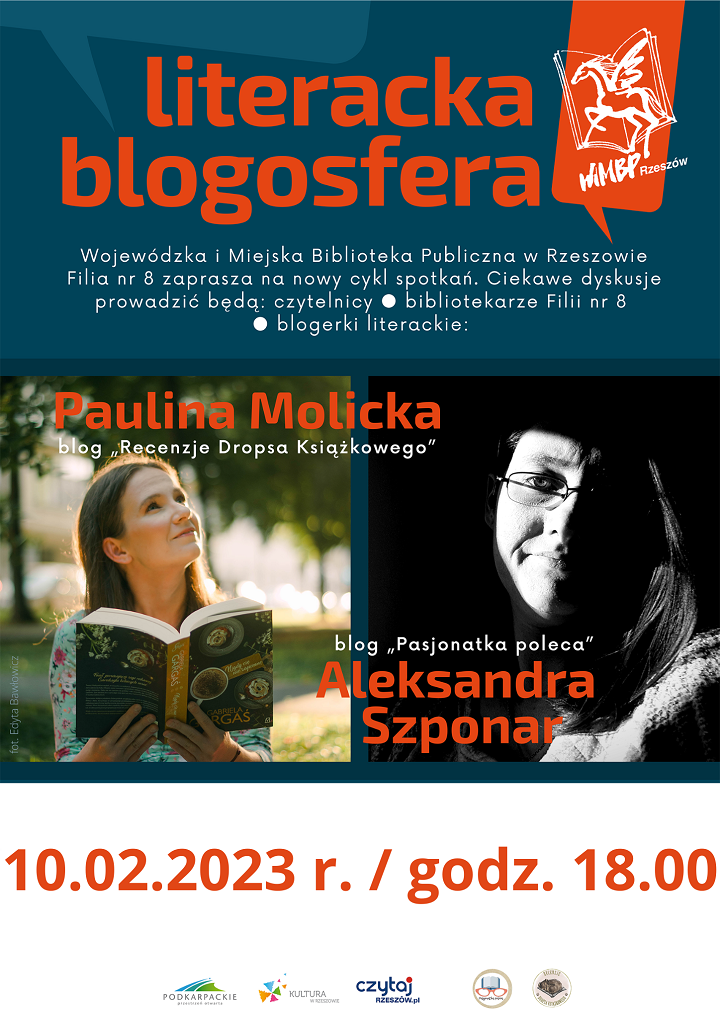 Po lewej stronie kolorowe zdjęcie kobiety z&nbsp;książką, po prawej czarno-białe zdjęcie kobiety w&nbsp;okularach