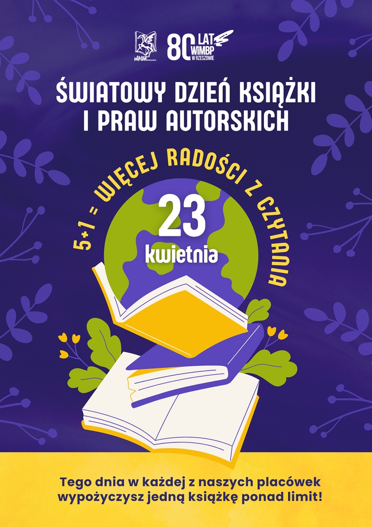 Trzy książki, z jednej z nich wyłania się kula ziemska