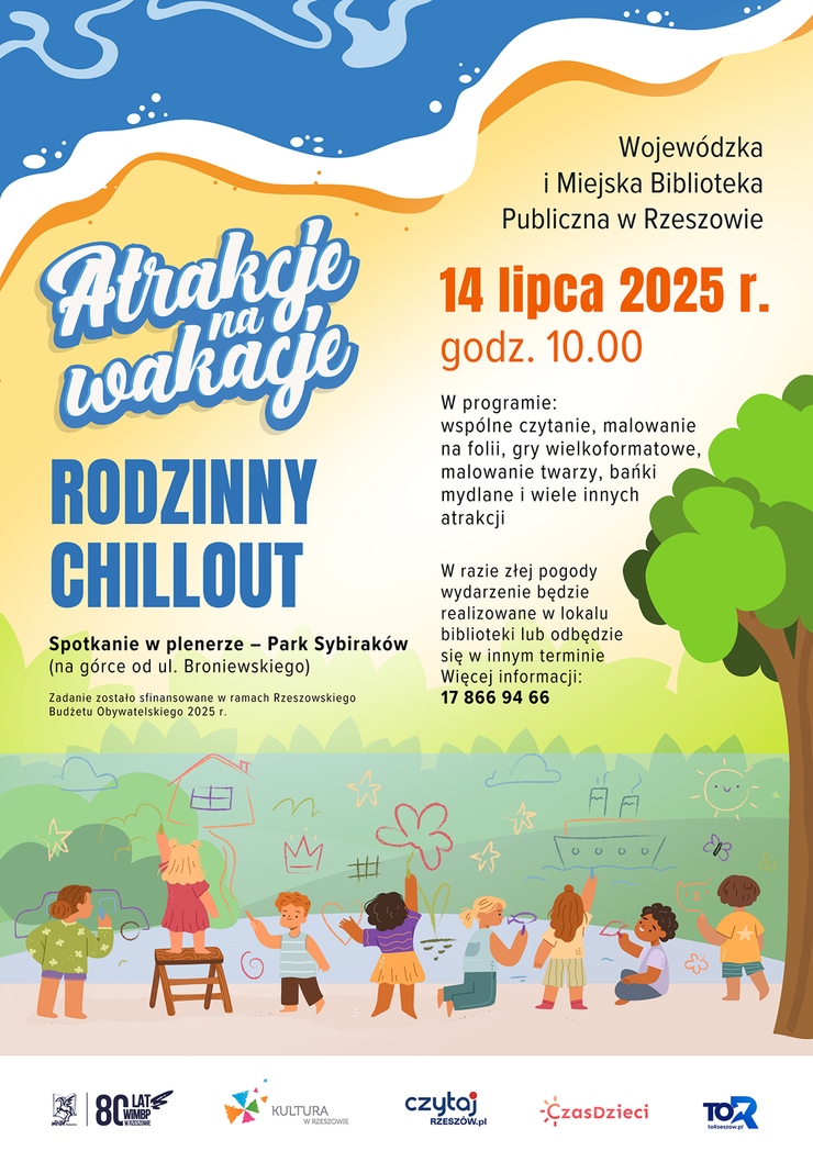 Postacie dzieci rysujących na folii