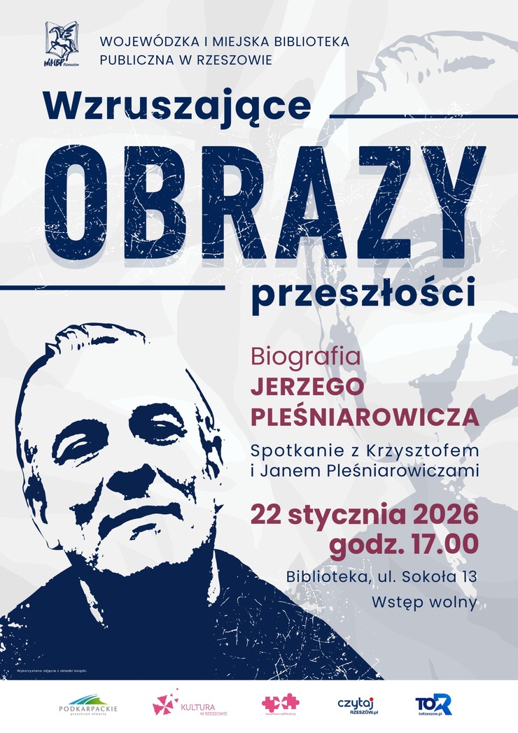 Obrys twarzy Jerzego Pleśniarowicza